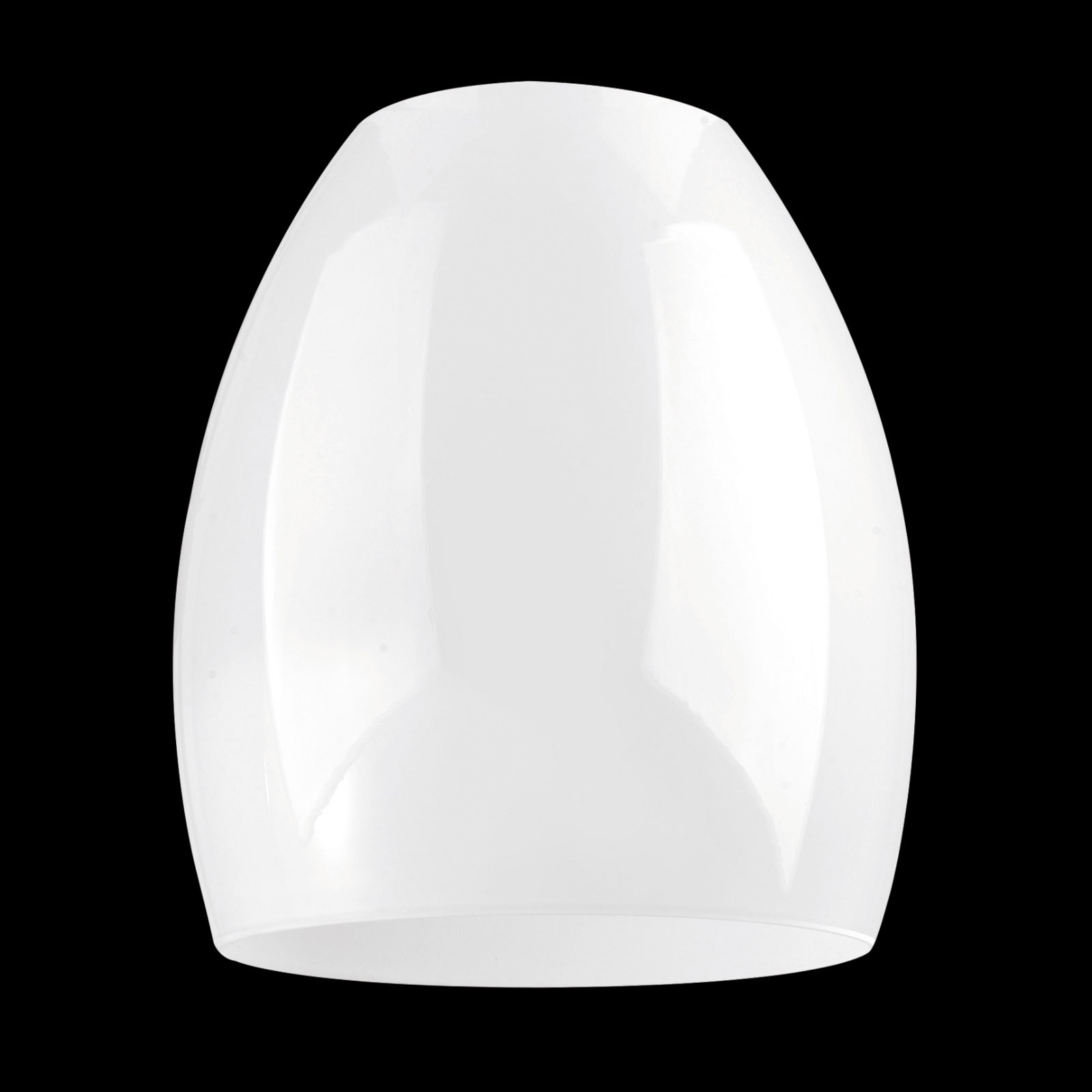 Fischer & Honsel 31360 lampshade glossy opal for 54891 pendant, for Living / Dining Room, glass, H: 18 cm