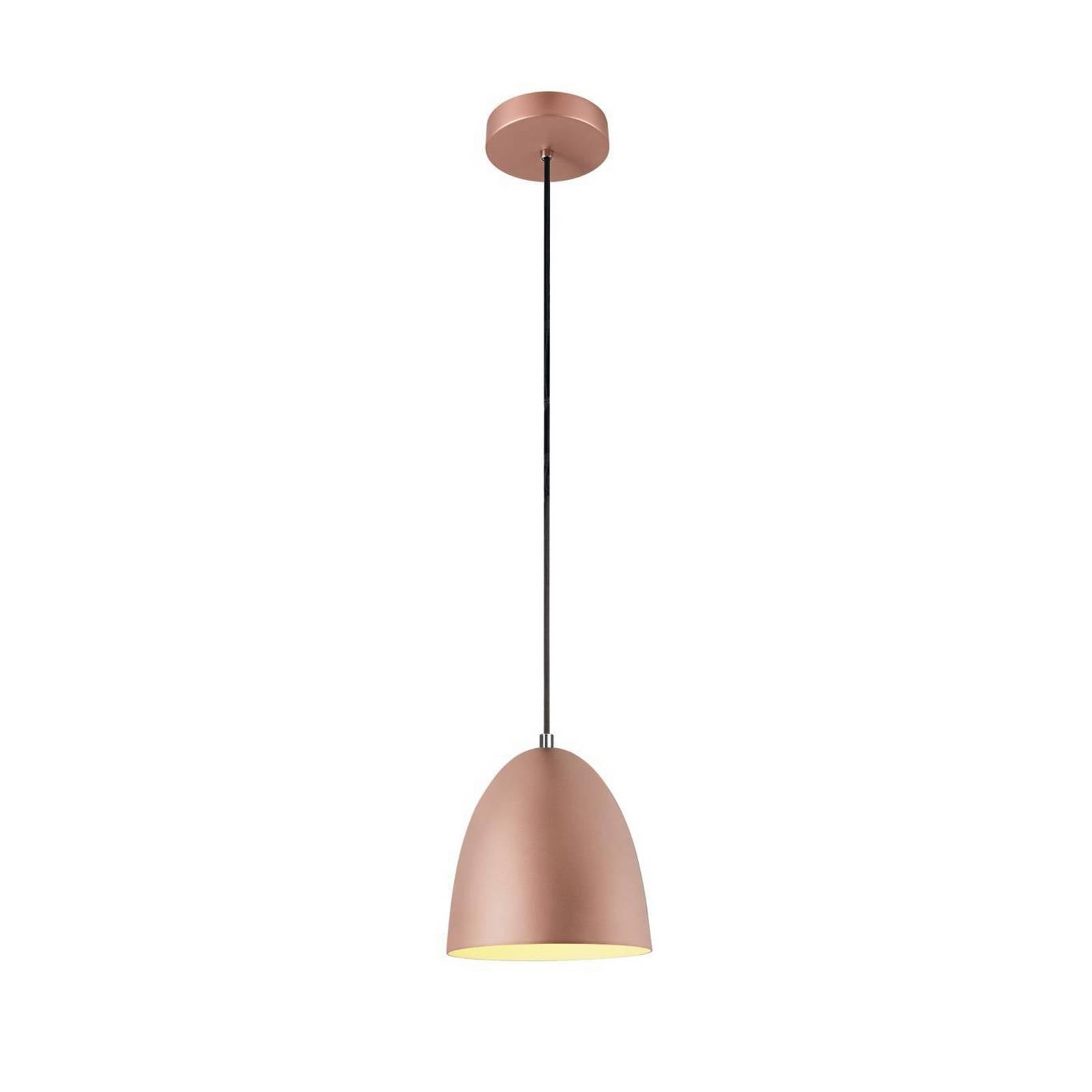 SLV Hängelampe Para Cone, Ø 20 cm kupferfarben/weiß