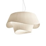 Modo Luce Cocó lámpara colgante textil Ø60cm beige