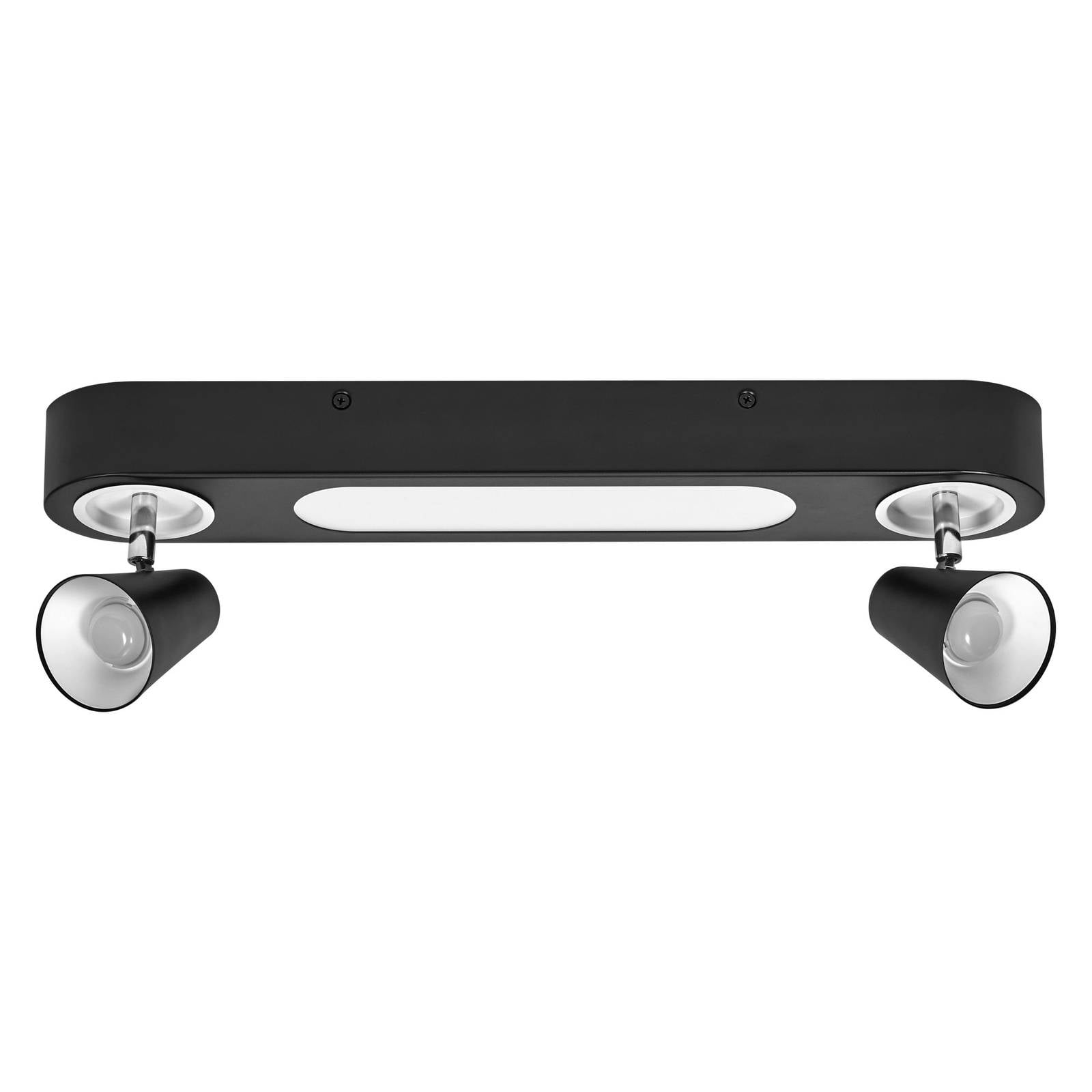 LEDVANCE LED-Deckenleuchte Neptune, 2 Spots, schwarz