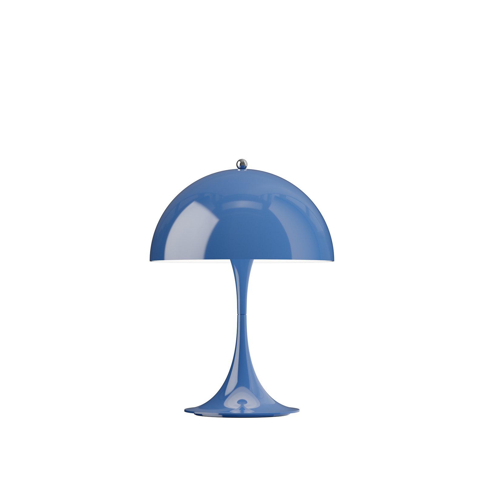 Panthella 250 indigo blue IP44 LED rechargeable lamp - Louis Poulsen