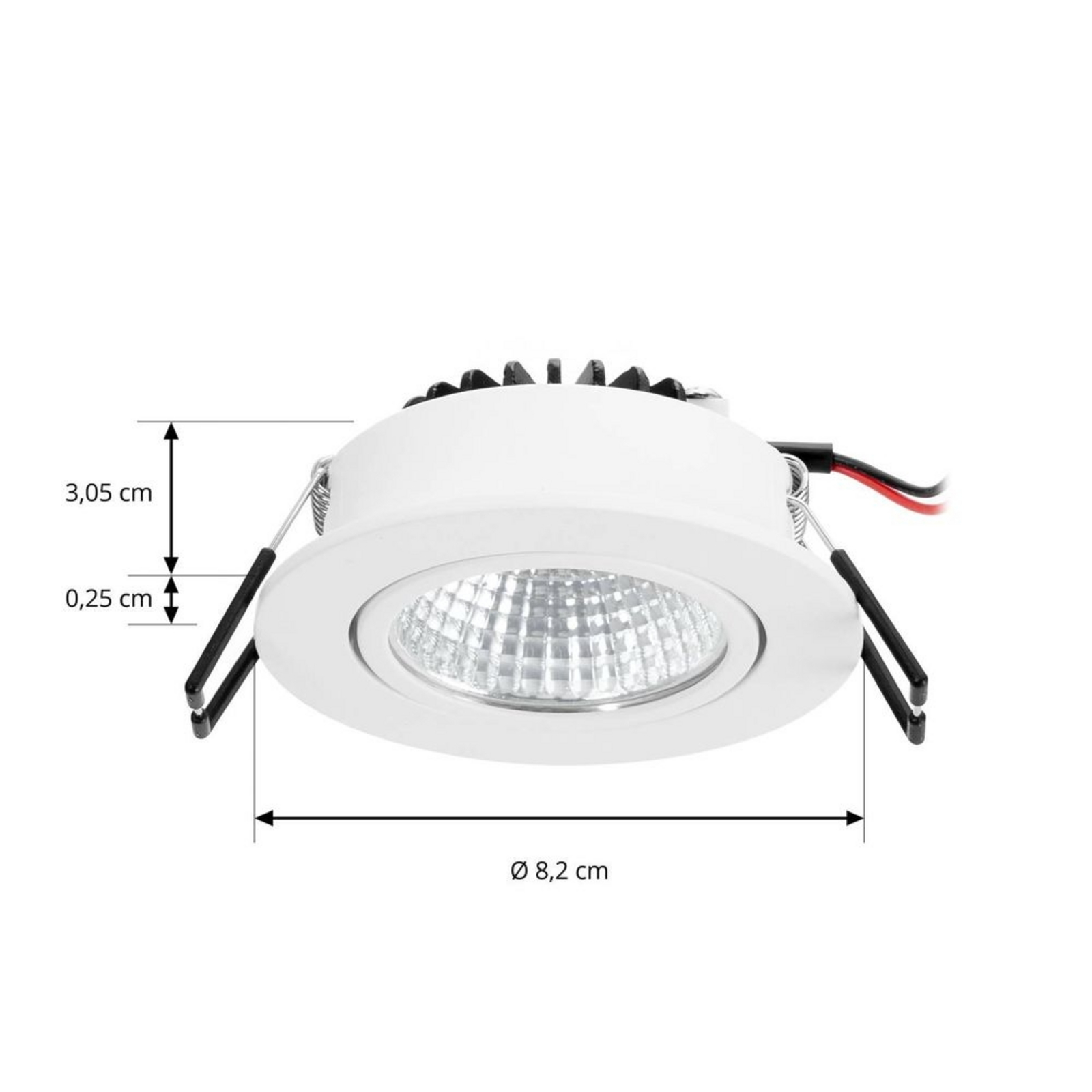 Zarik LED Zapustené miesto 2700K Biela - Arcchio