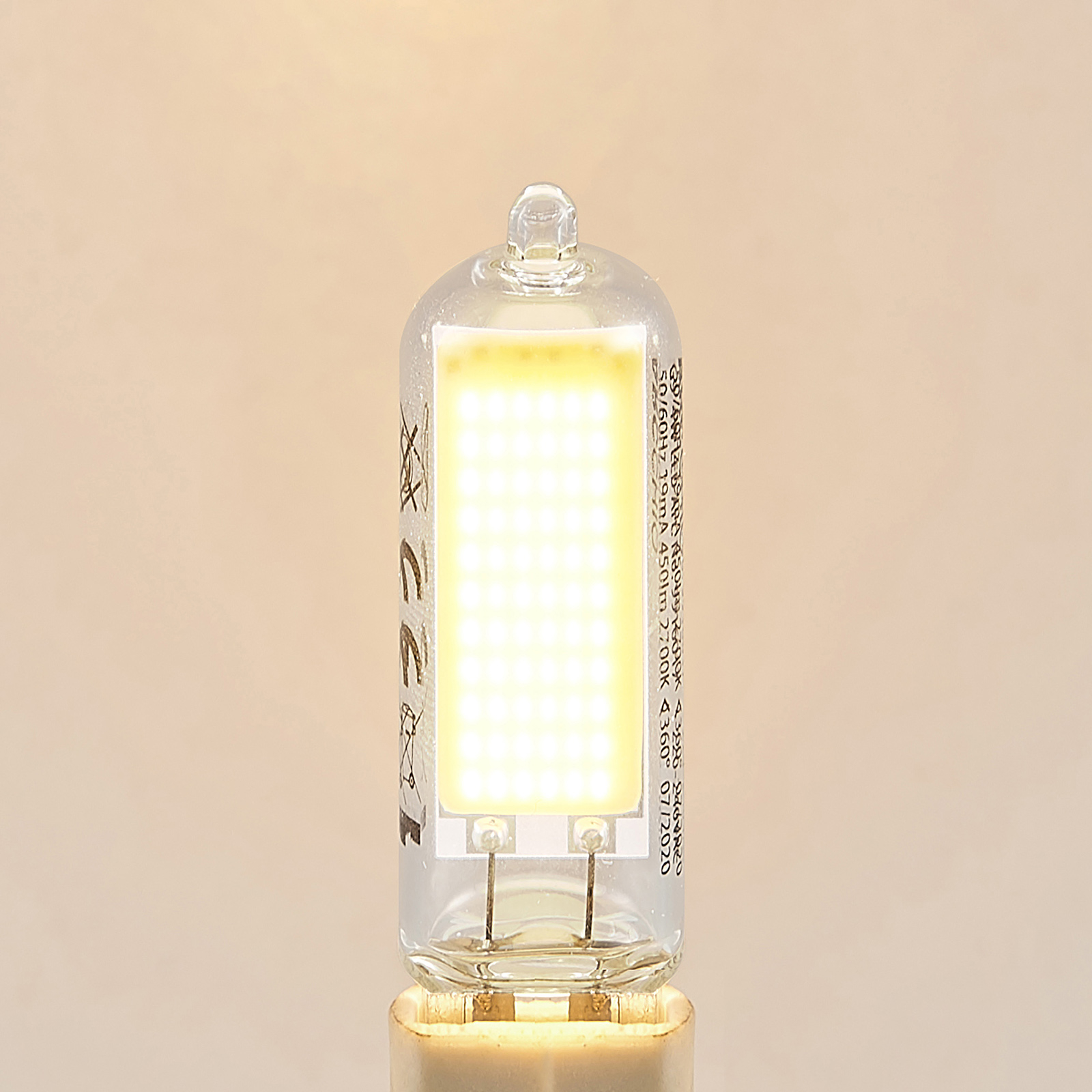 Arcchio LED žárovka s kolíkovou paticí G9 4W 2700K