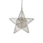 PR Home Estrela metálica decorativa Rigel Ø 50 cm prata