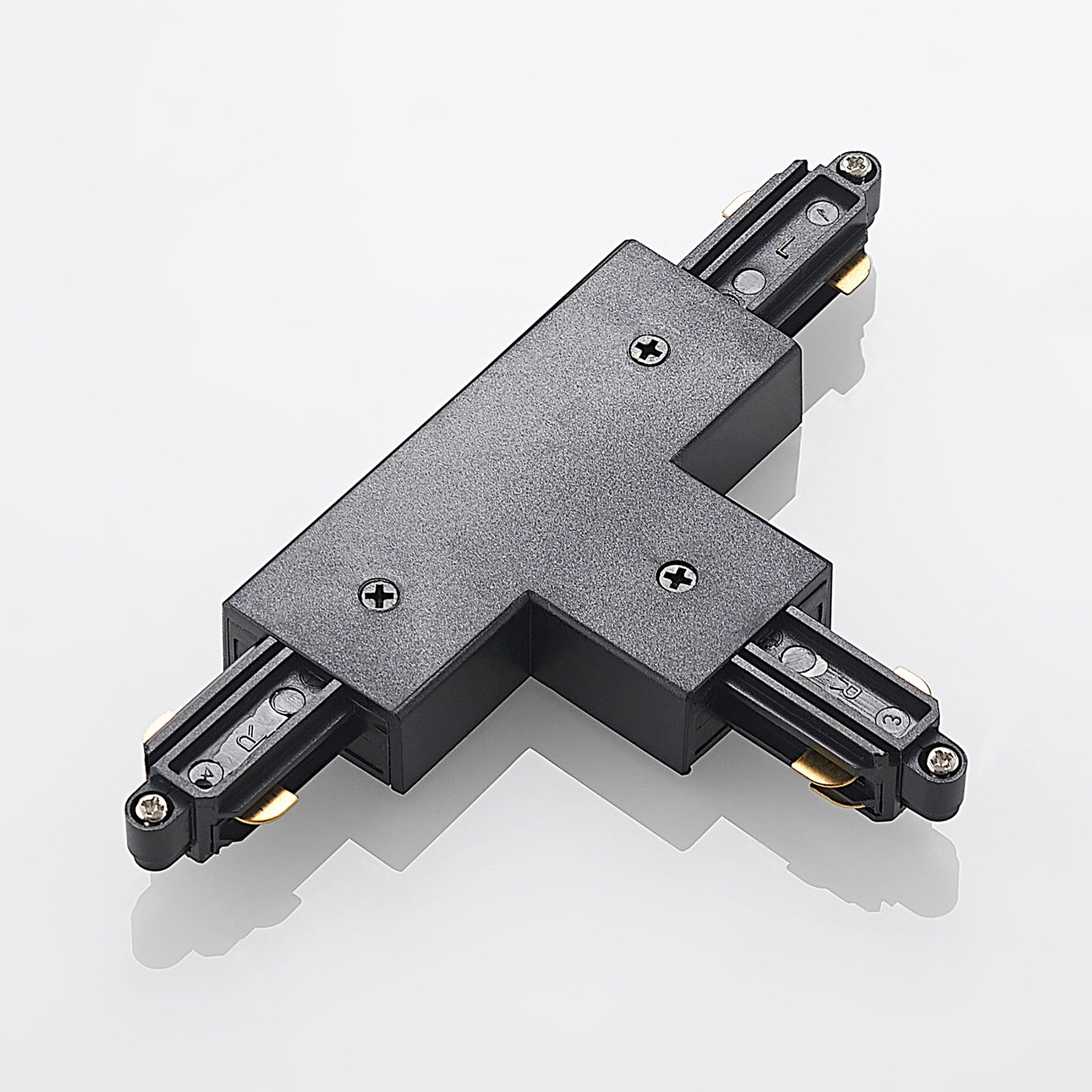 Linaro Track T-Connector Zwart - Lindby