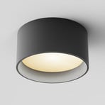 Maytoni LED-Downlight Vega, schwarz, Ø 14 cm, 15W, Aluminium