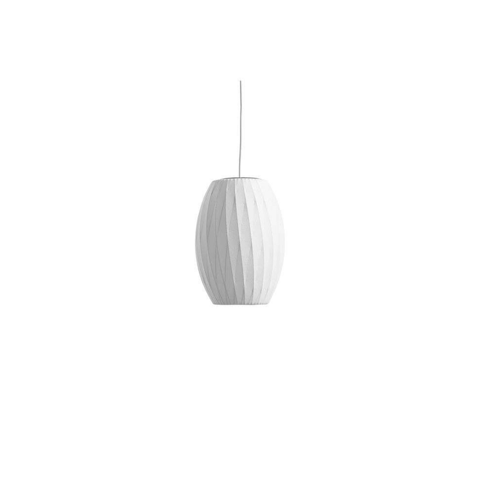 Nelson Cigar Crisscross Bubble Pendant S Off-White - Herman Miller