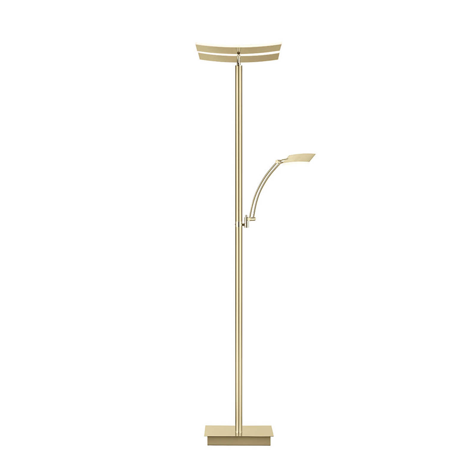 LED-Stehlampe Andy, creme, Höhe 185 cm Metall CCT 3-flg.