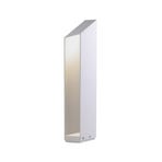 Candeeiro pilar LED MARSET Domus, altura 55 cm, branca, alumínio