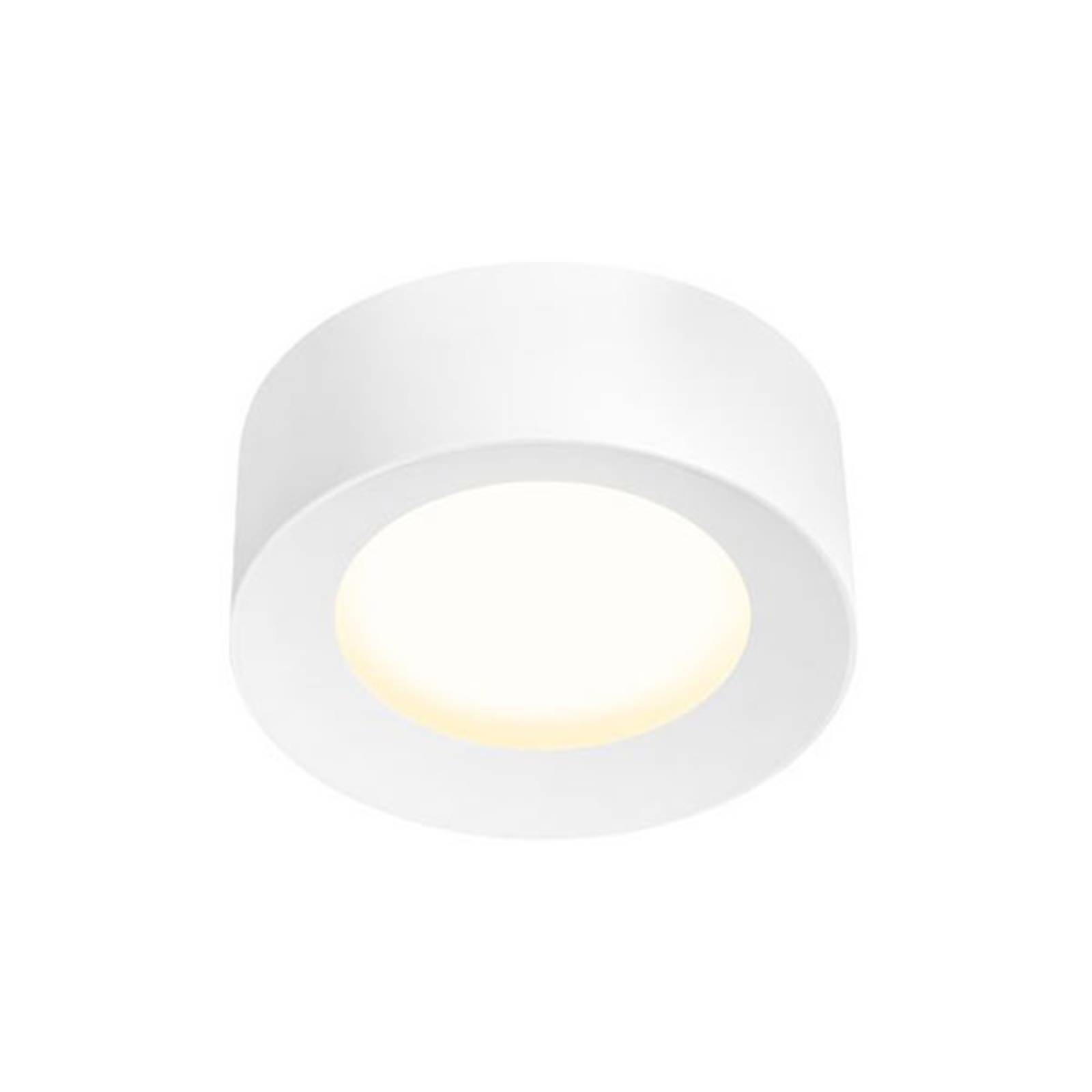 SLV Fera LED-Deckenleuchte, Ø 20 cm, weiß matt