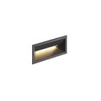 Jaano LED Candeeiro de Parede Embutida Exterior Antracite - Lucande