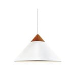 Piekaramā lampa Kinto, balta, Ø 40 cm, metāls