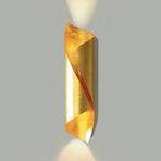Knikerboker Hué LED wall lamp height 54 cm gold leaf