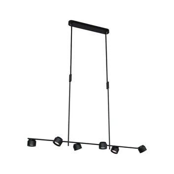 Puric Pane 6 Pendelleuchte Fixed 3-step Schwarz - Paulmann