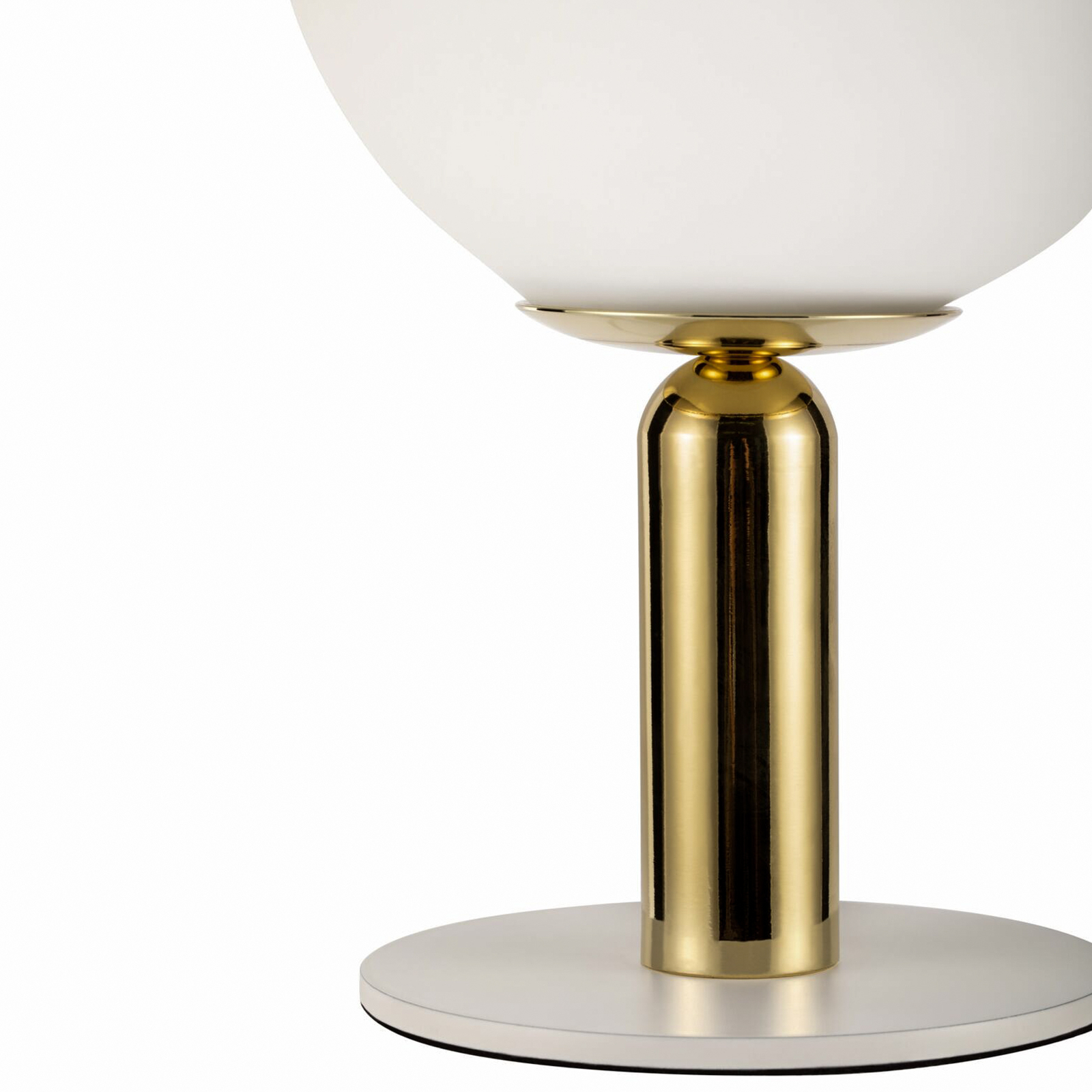 Candeeiro de mesa Pauleen Splendid Pearl com globo de vidro