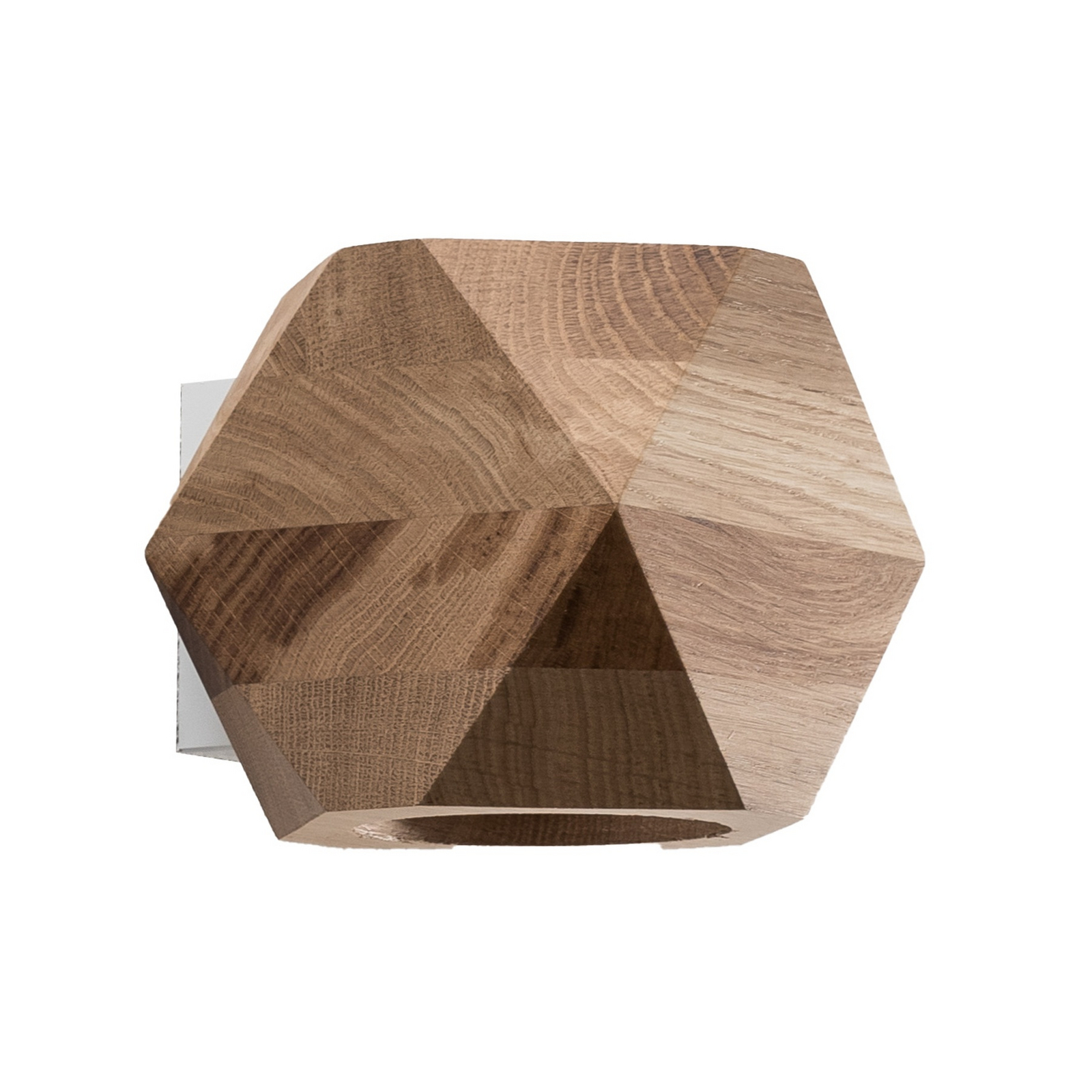 Envostar Peach Puff wall polyhedron wood 1-bulb