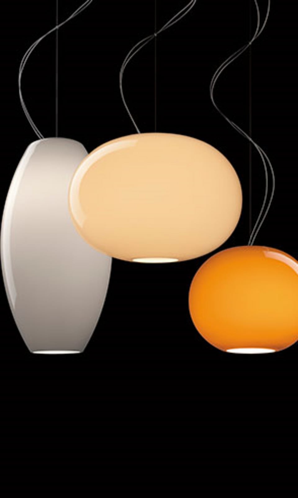 Buds 1 Pendel 3,4m Varm Hvid Foscarini - Spisestue - Glas
