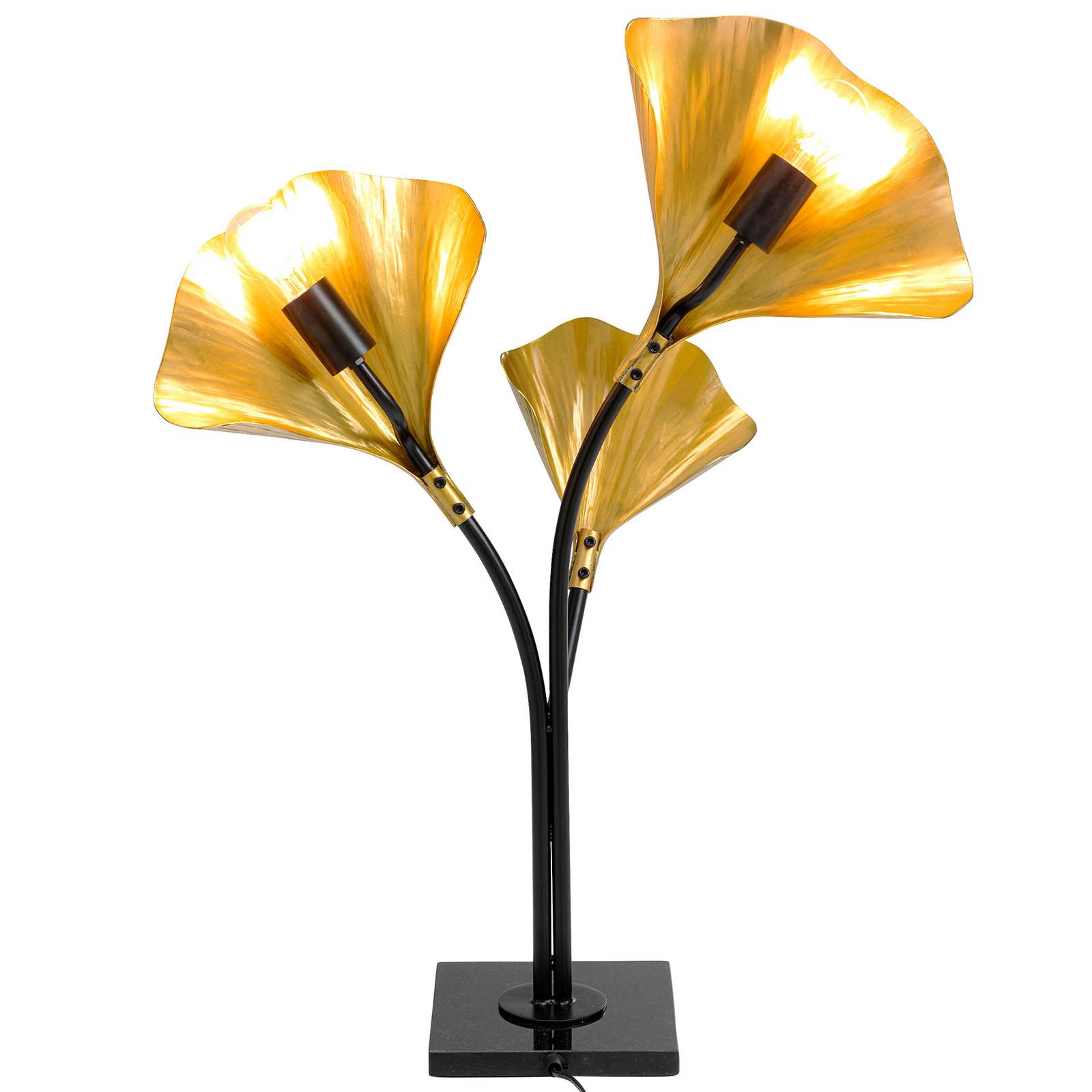 Lampa stołowa Kare Gingko Tre, wysokość 83 cm