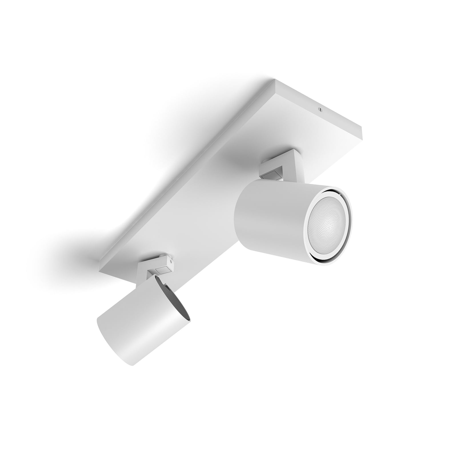Runner Spot vit, 2 lampor GU10-dimmer – Philips Hue Runner Spot vit, 2 lampor GU10-dimmer – Philips Hue
