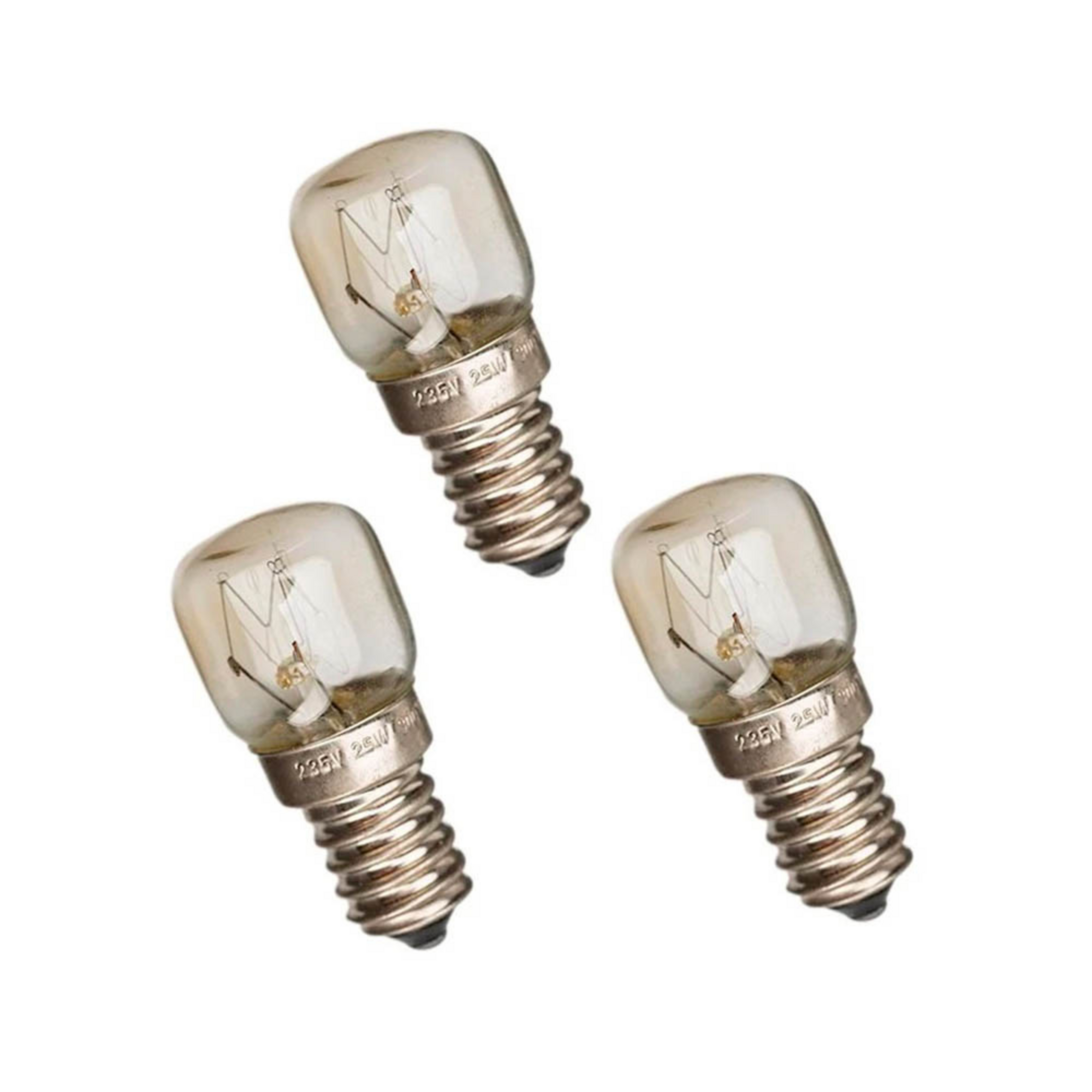 3-pack Leuchtmittel 25W Halogen Ovn Leuchtmittel E14 - GN