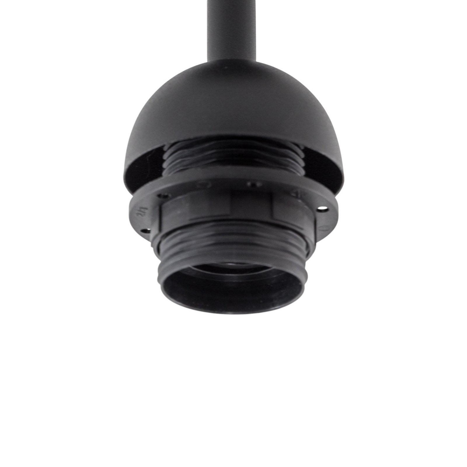 Lampa sufitowa Aria, capucino, mikrofibra, E27