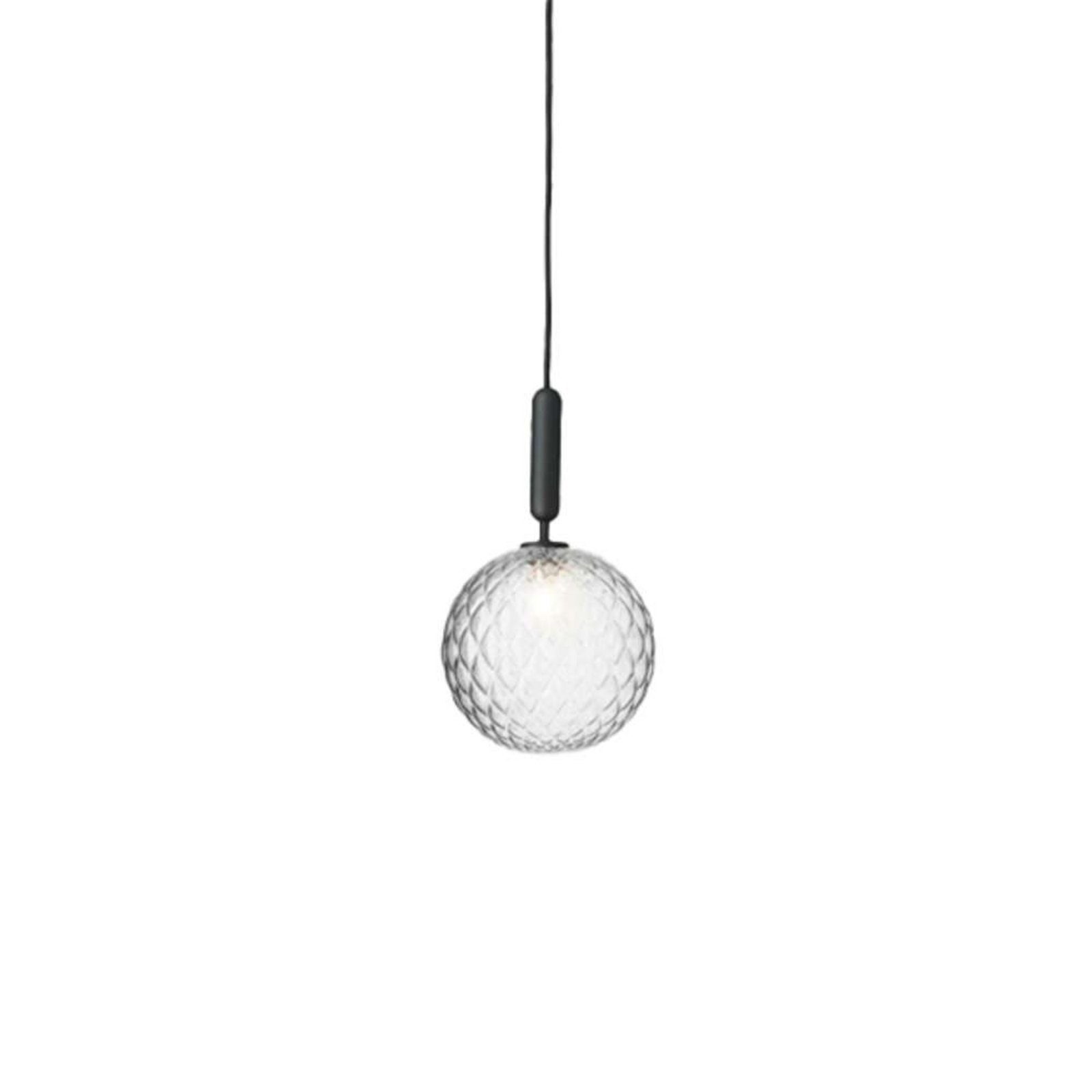 Miira 1 Závěsná Lampa Large Rock Grey/Optic Clear - Nuura