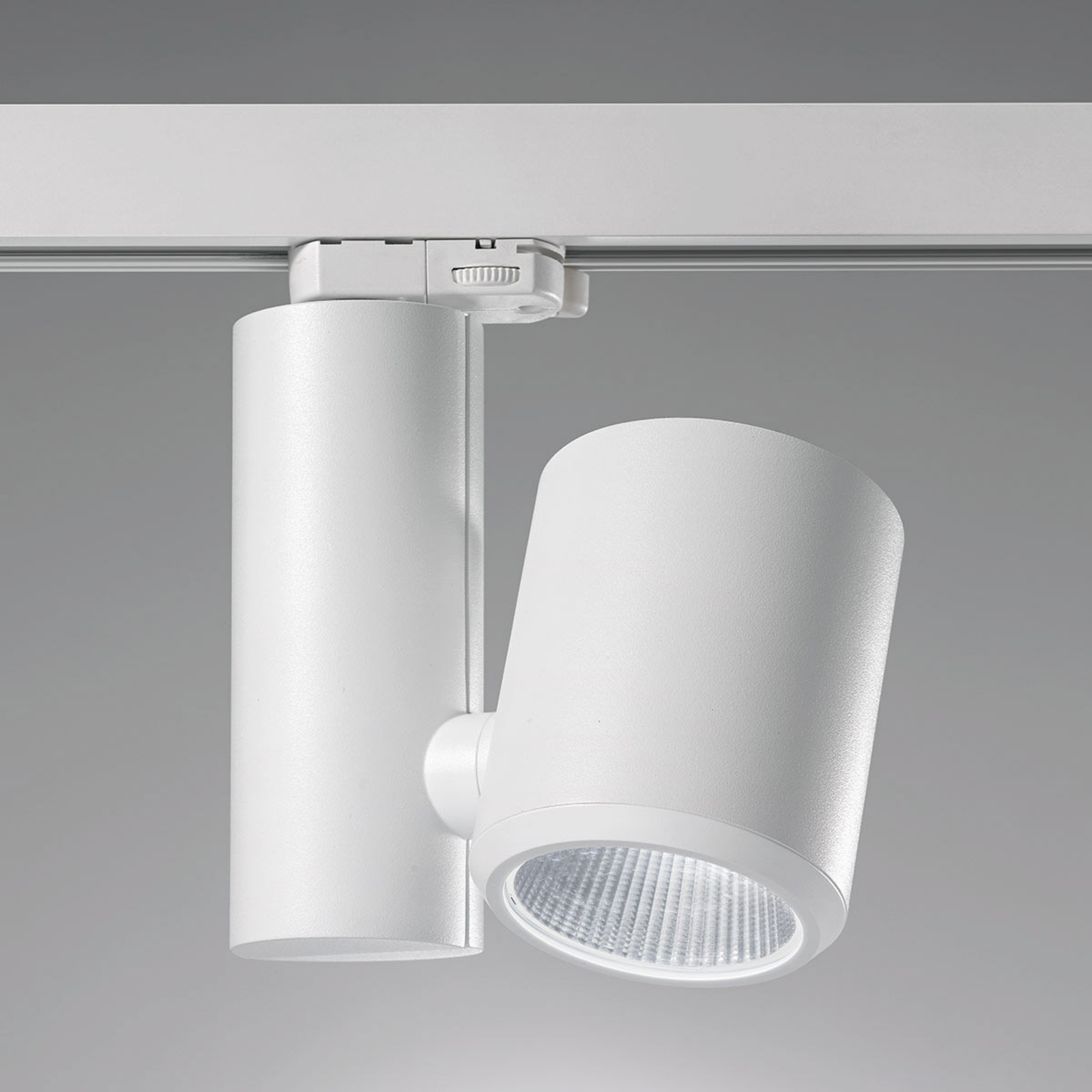 Lámpara de riel LED eficiente Kent 38° blanco ww