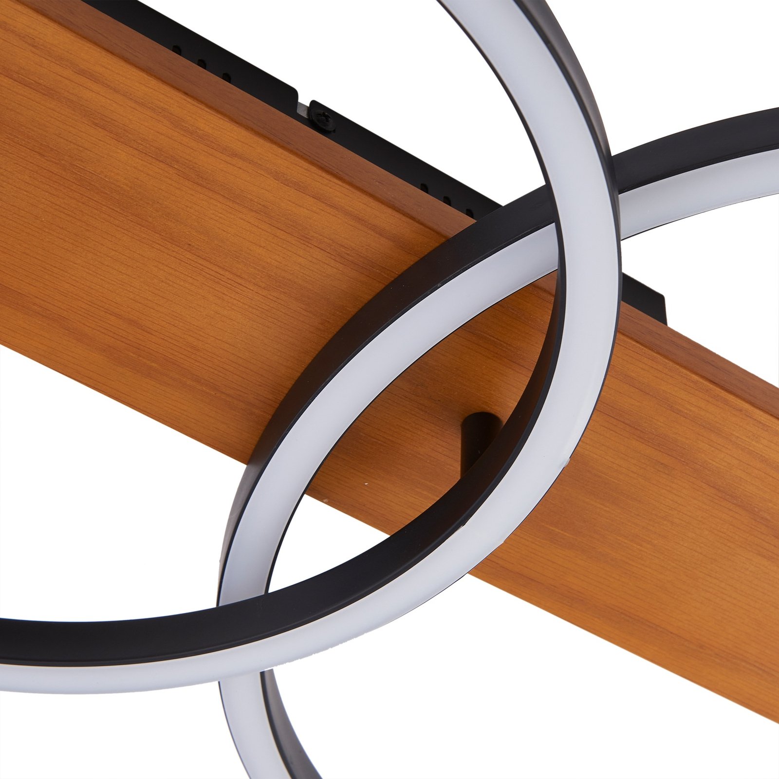 Galad 2 LED Candeeiro de Teto Madeira - Lindby