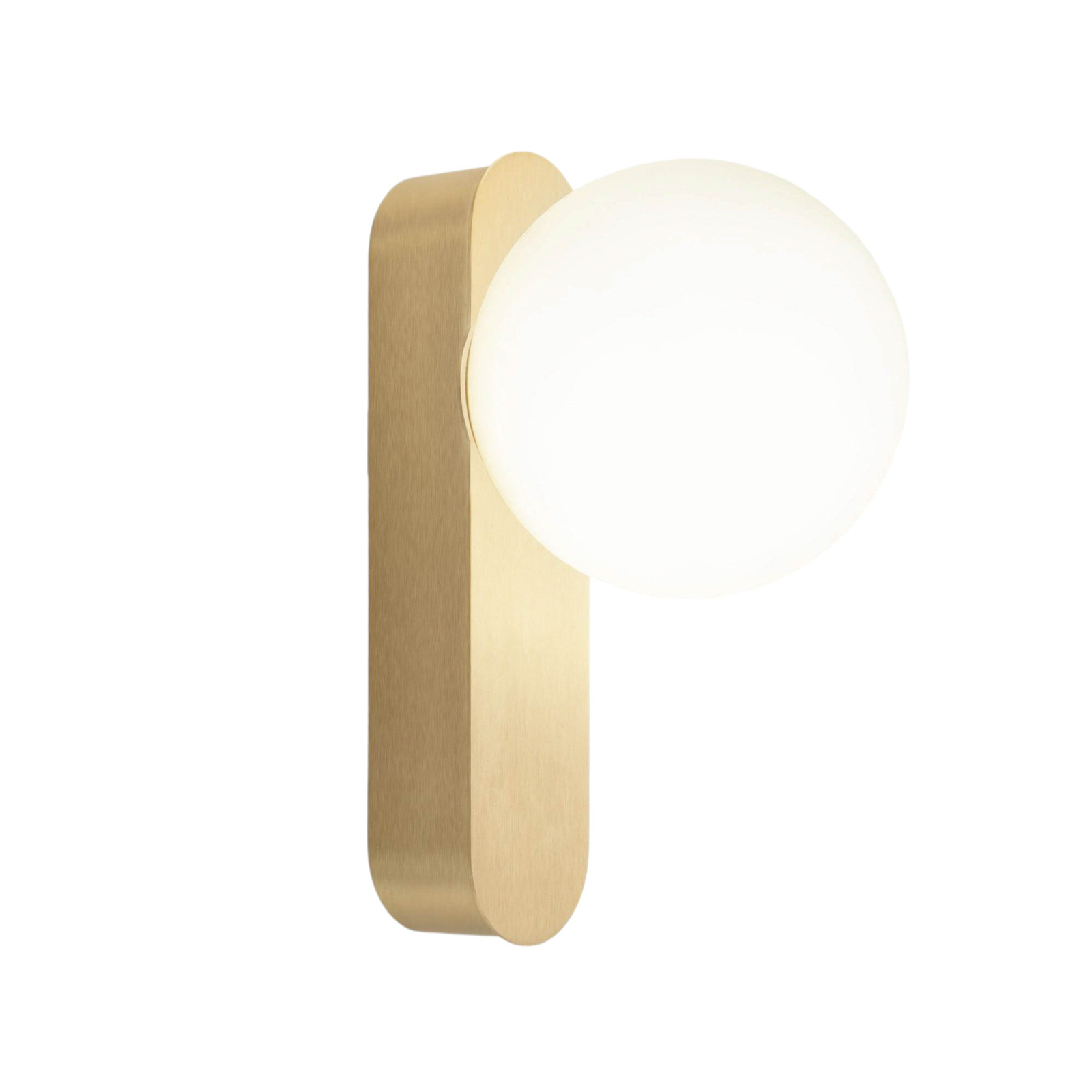 LEDS-C4 LED wall lamp Perlina, gold-coloured, dimmable