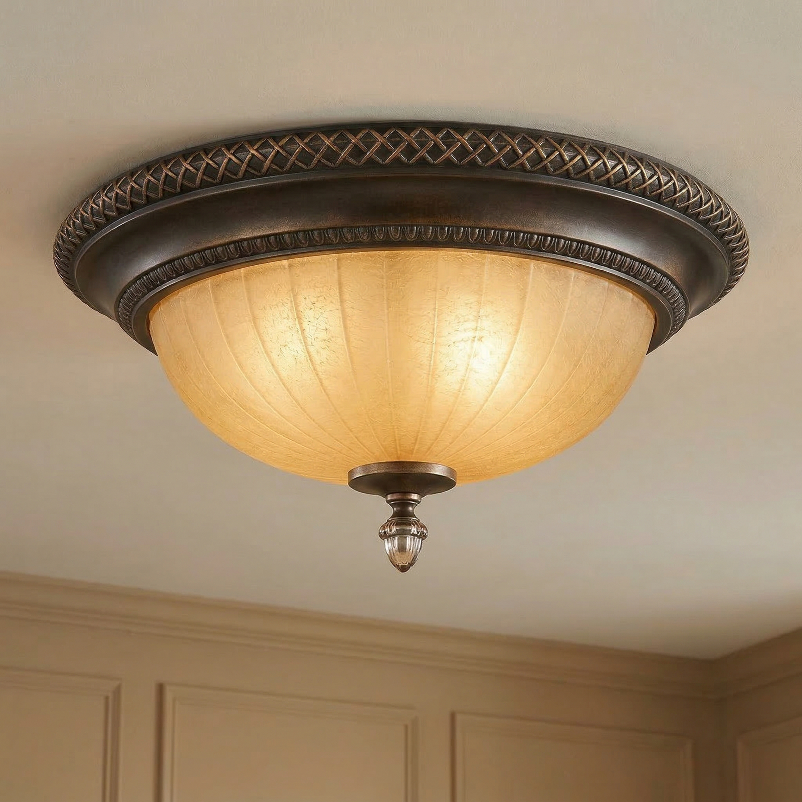 Kerek mennyezeti lámpa Kelham Hall