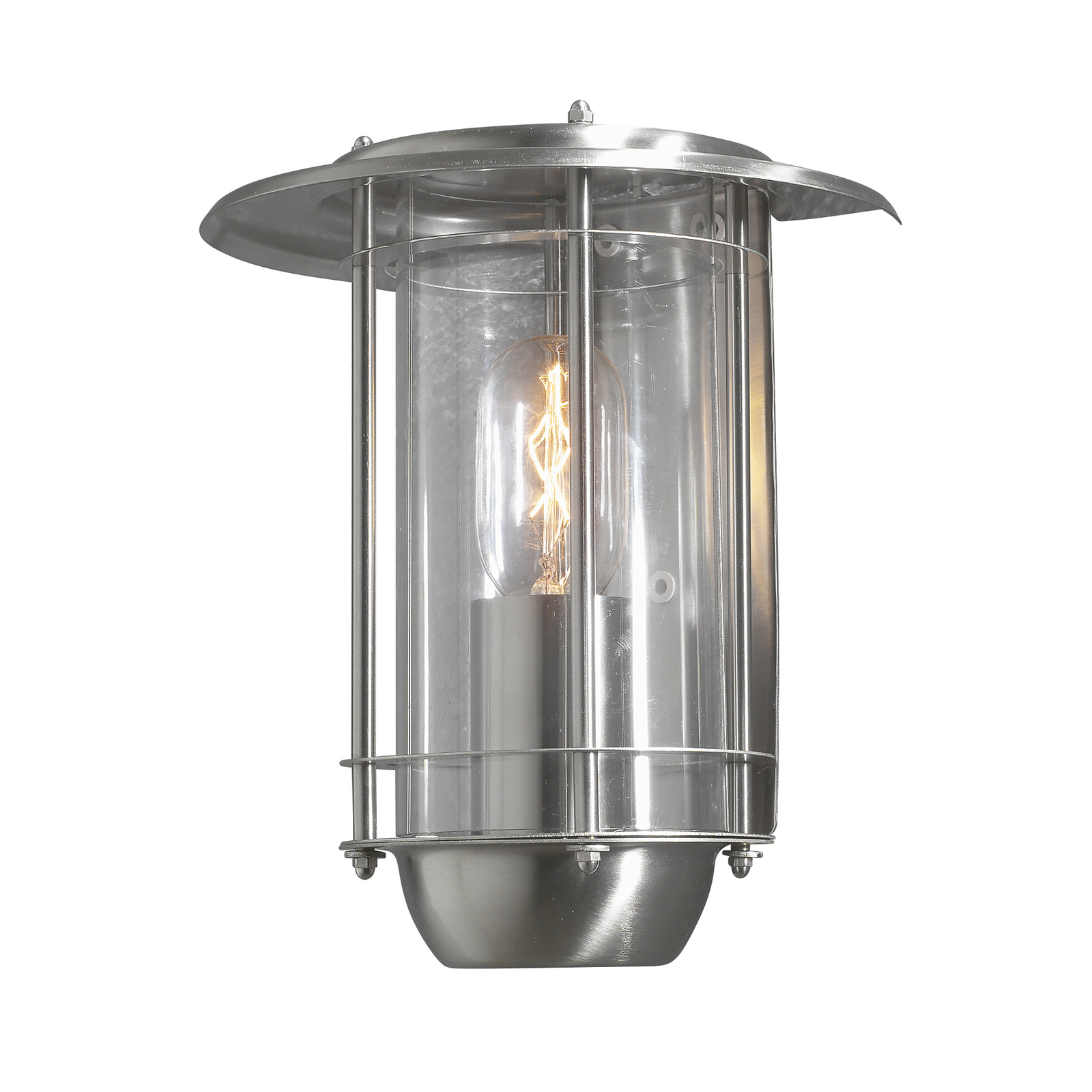 TRENTO outdoor wall light, stainless steel design Lights.co.uk