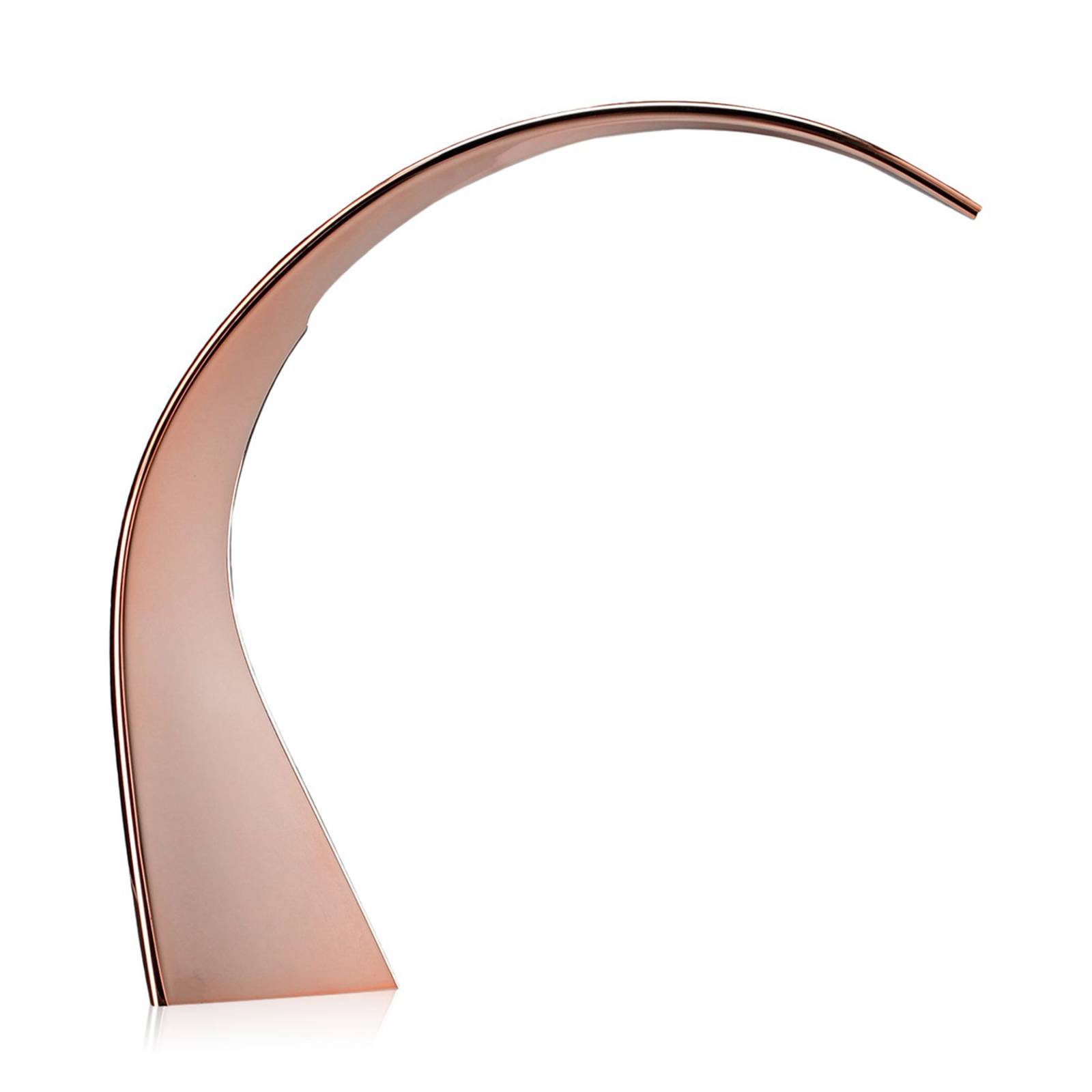 Kartell Taj Mini LED desk lamp copper, for Living / Dining Room, PMMA, 2.8 W, W: 9.5 cm, H: 32 cm
