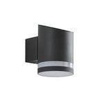 Bentlas LED Solaire Applique Murale Anthracite - Lindby
