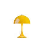 Panthella 250 yellow IP44 LED rechargeable lamp - Louis Poulsen