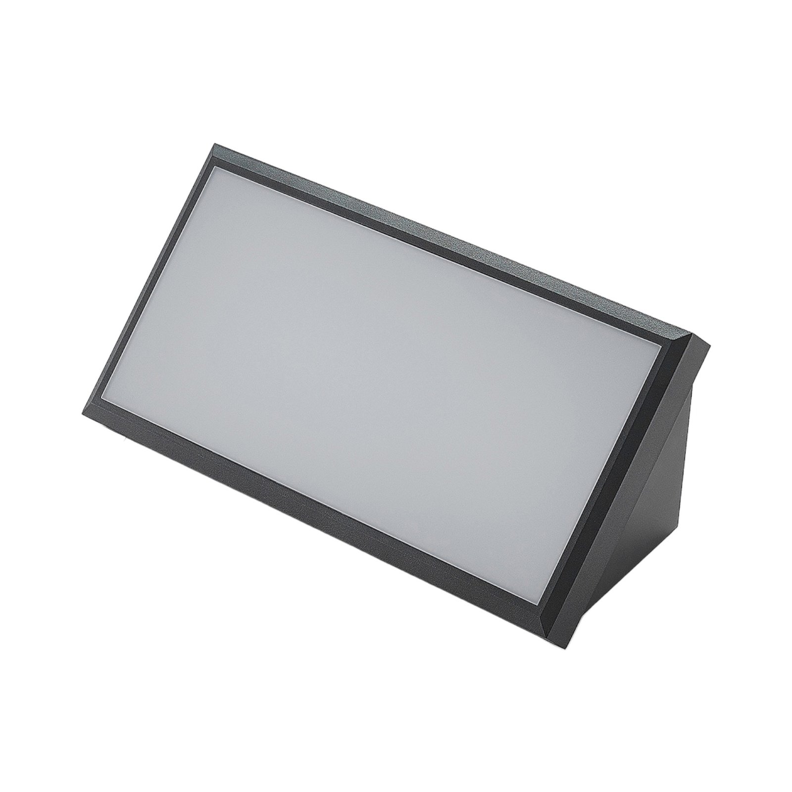 Abby Outdoor Wall Lamp Dark Grey/White - Lindby
