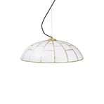 Ombrello Lámpara Colgante White/Brass - Globen Lighting