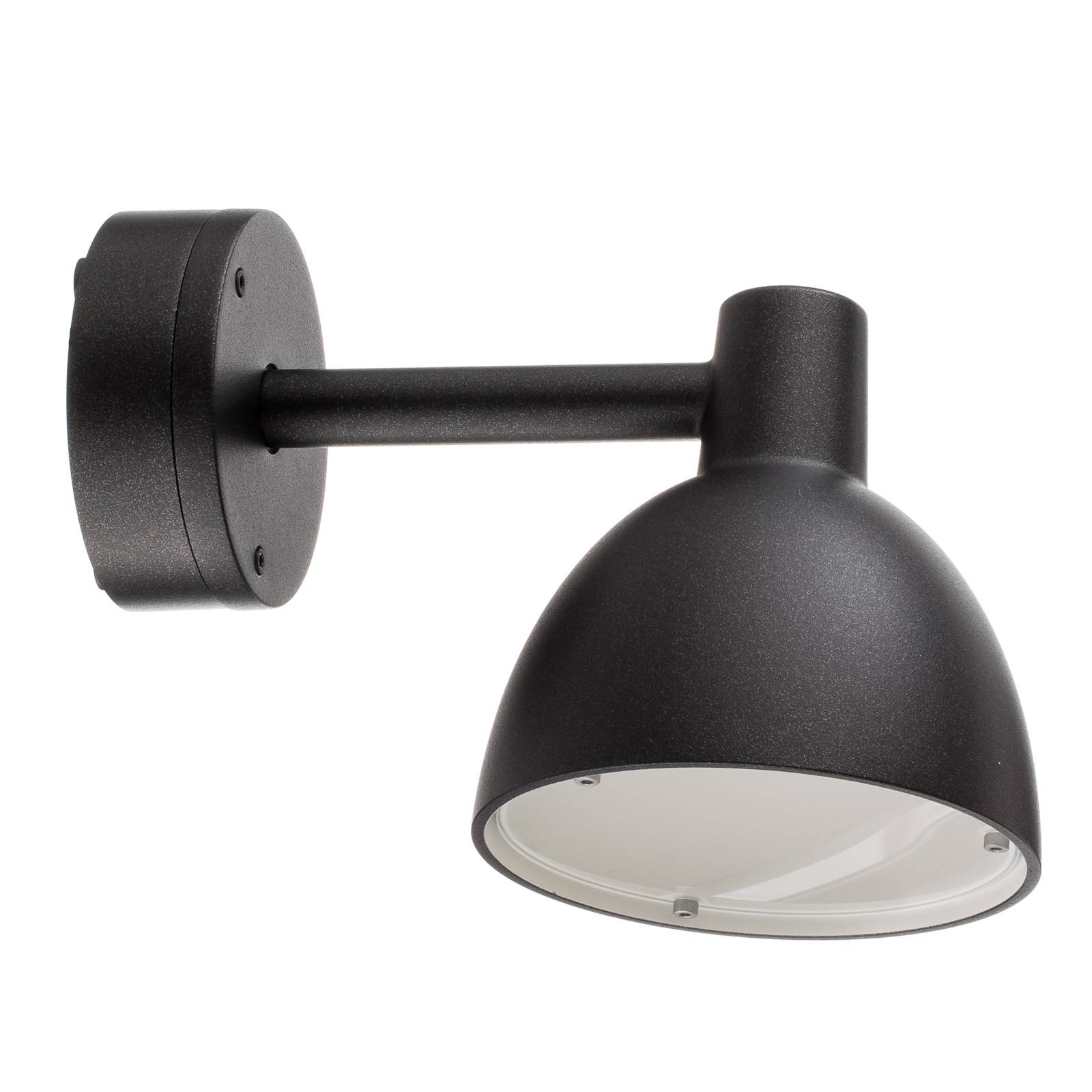 Louis Poulsen Toldbod 155 Outdoor Wall Light - dimmable - Design - Black