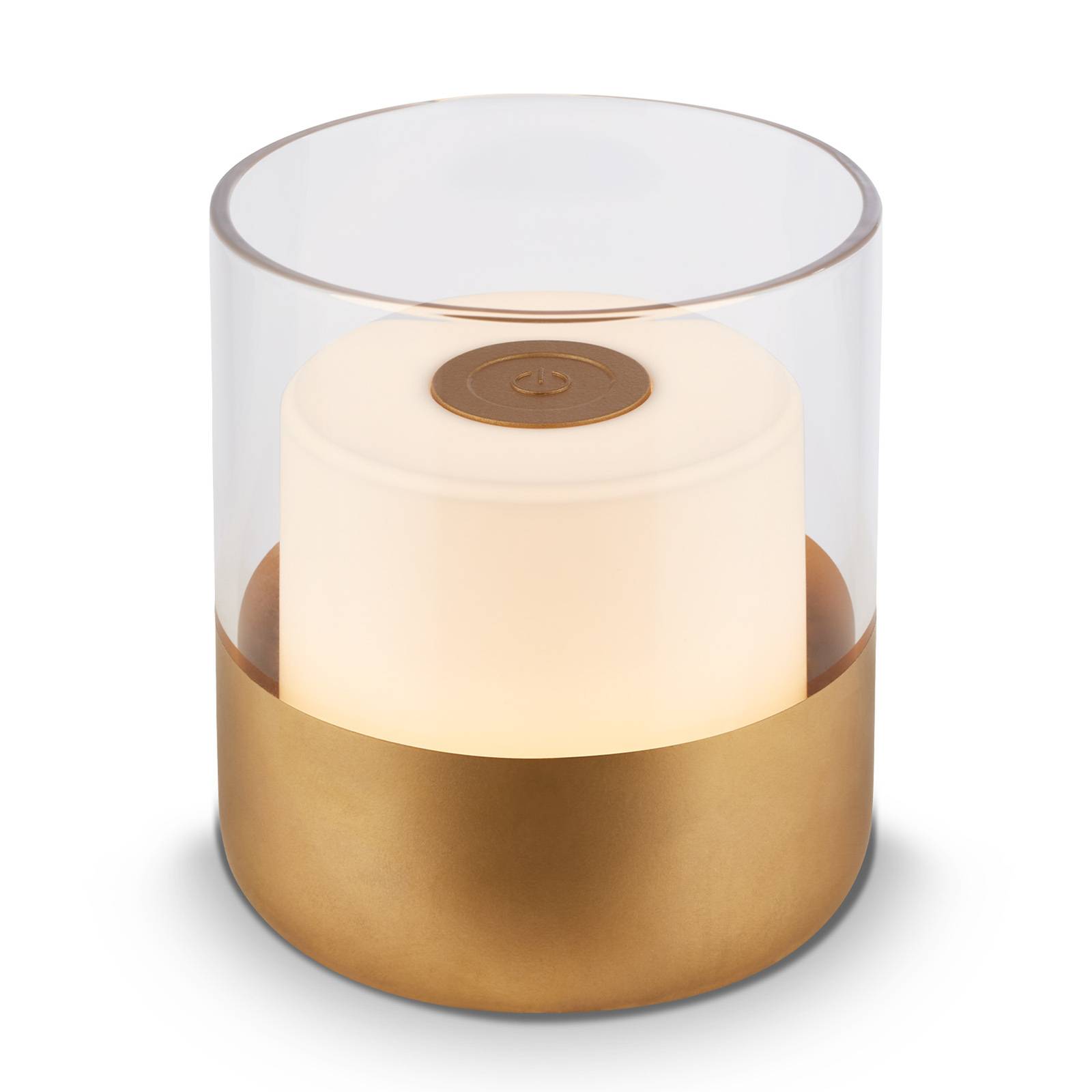 LED-Akku-Tischleuchte 7483 IP44 Dimmer, gold