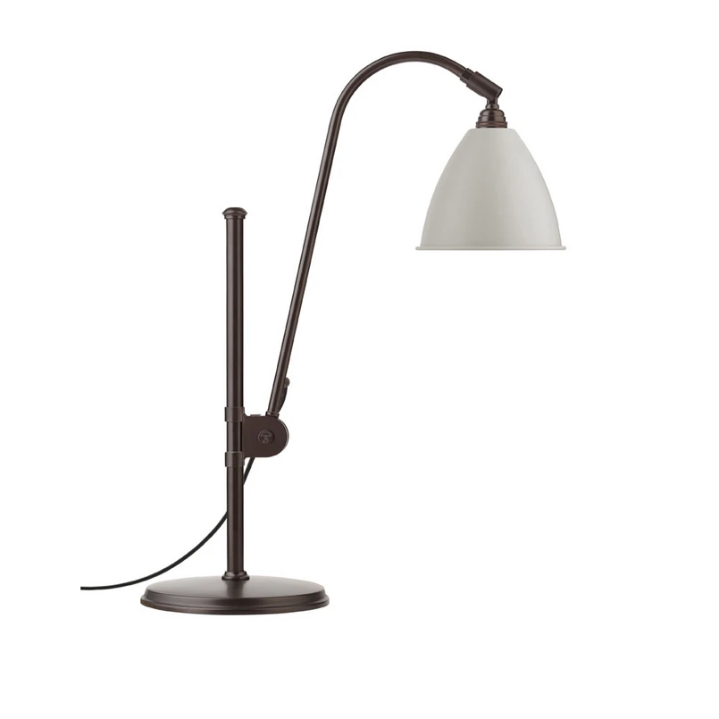 GUBI – Bestlite BL1 Tishcleuchte Schwarz Messing/Weiß