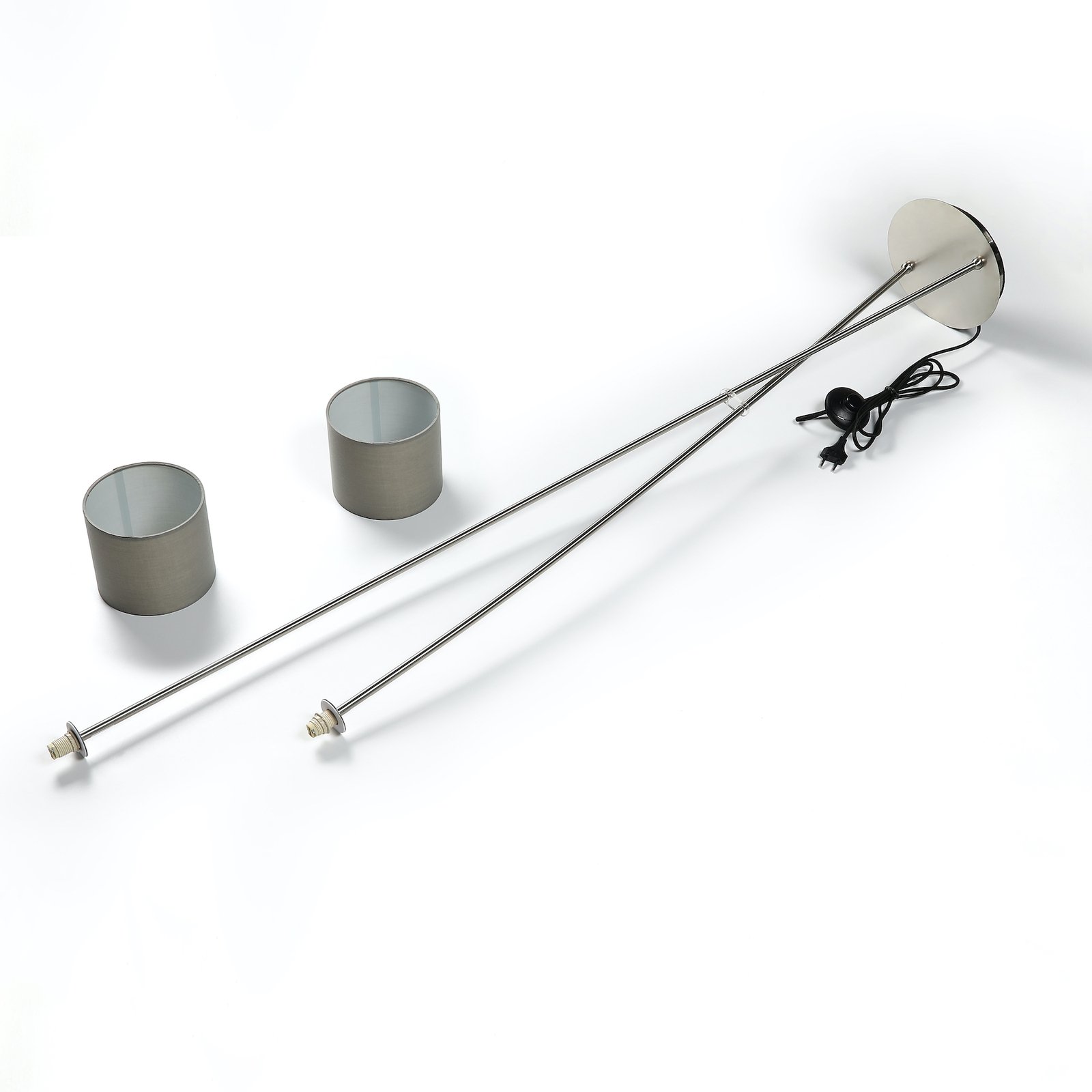 Juljana 2 Floor Lamp Taupe - Lucande