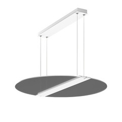 RZB Twindot S Round LED sospens DALI Ø645mm 830