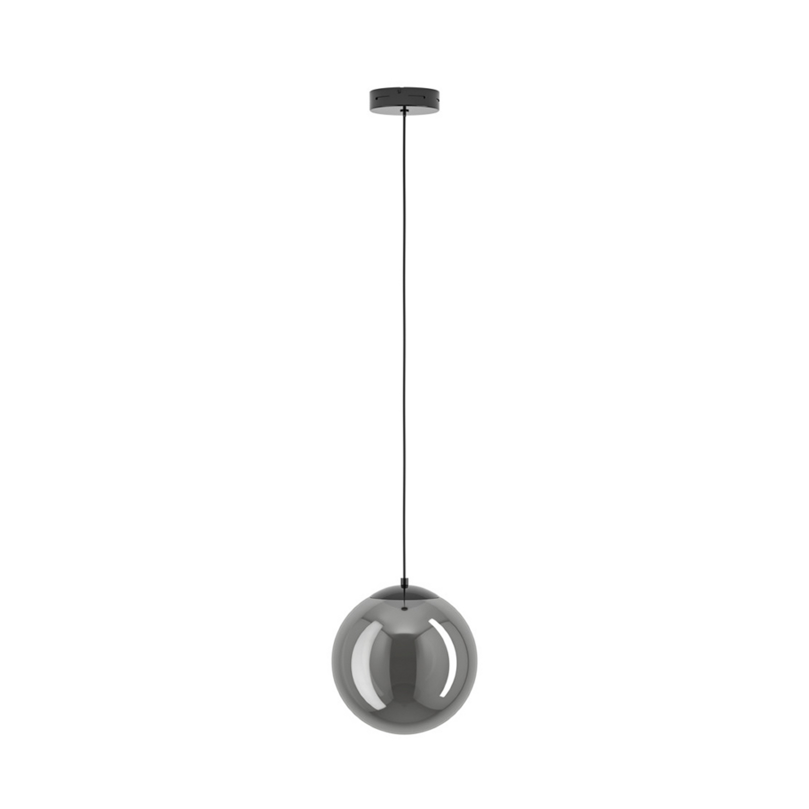 Stars of Light LED hanglamp ANORIAS, zwart, Ø 25 cm, CCT