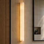 Applicazione LED per il bagno Lucande Victoire, 70 cm, bianco/cromo, CCT