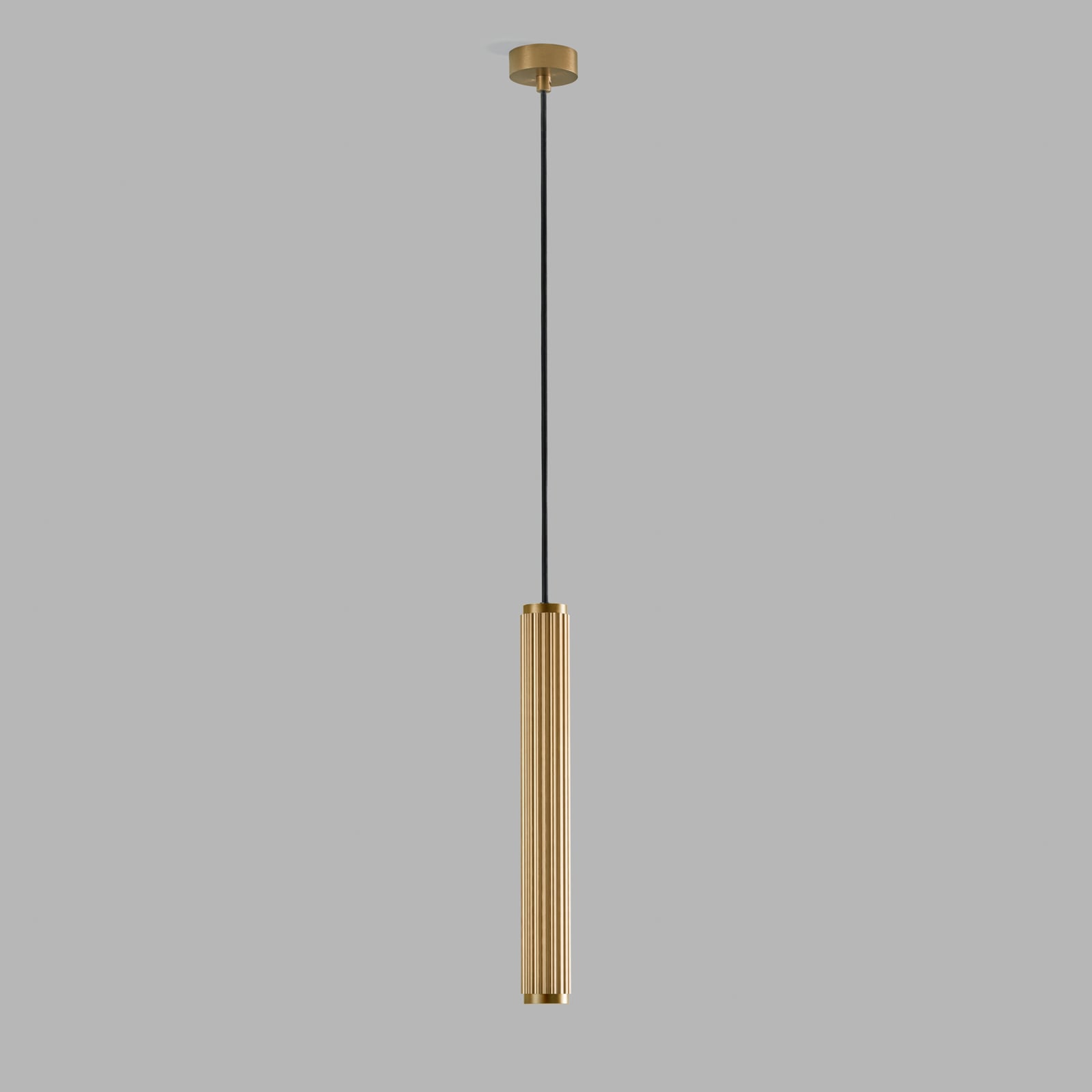 Velvet S1 Switch LED pendant light, brass - LIGHT-POINT
