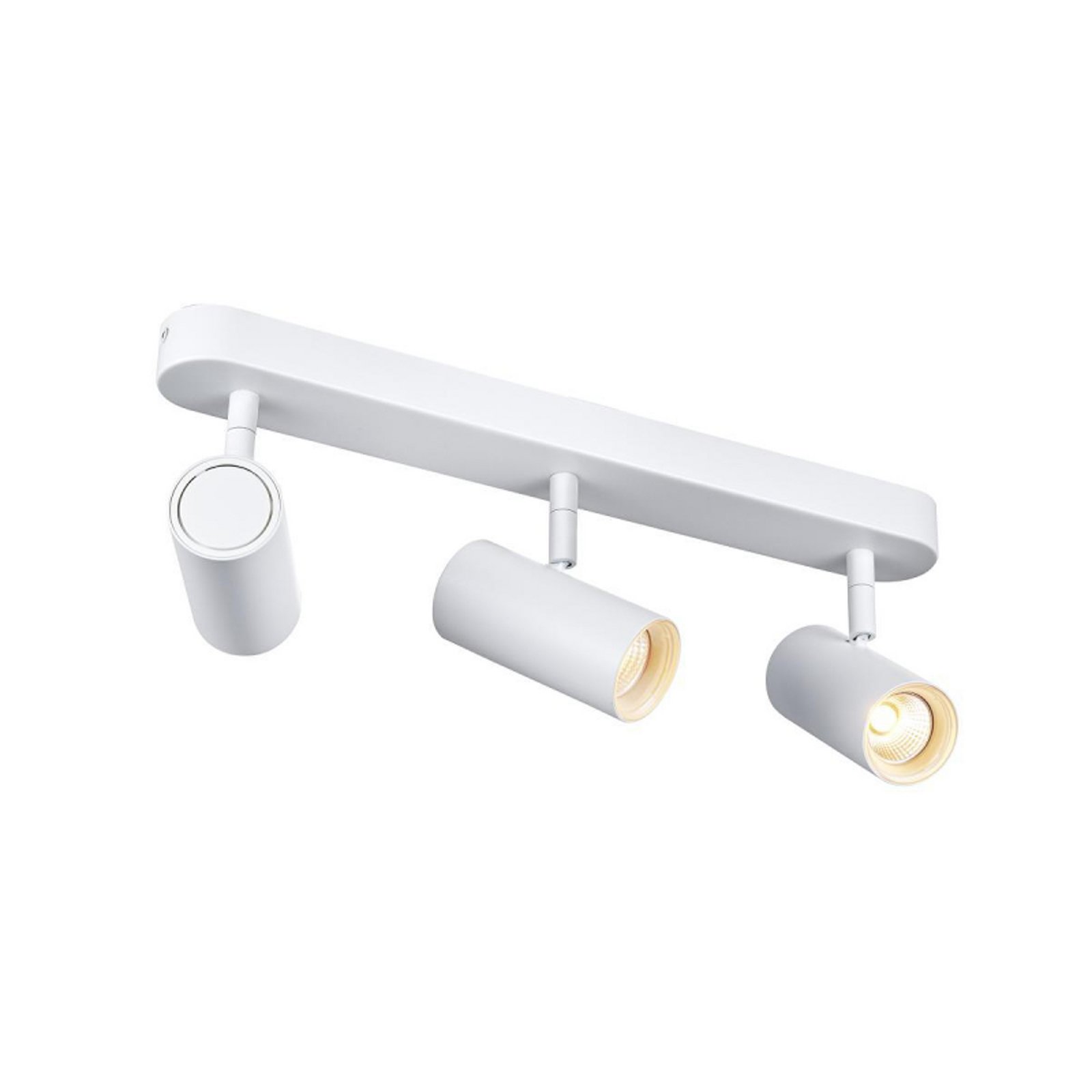 SLV LED plafondspot Noblo, 2.700 K, wit, lengte 40 cm