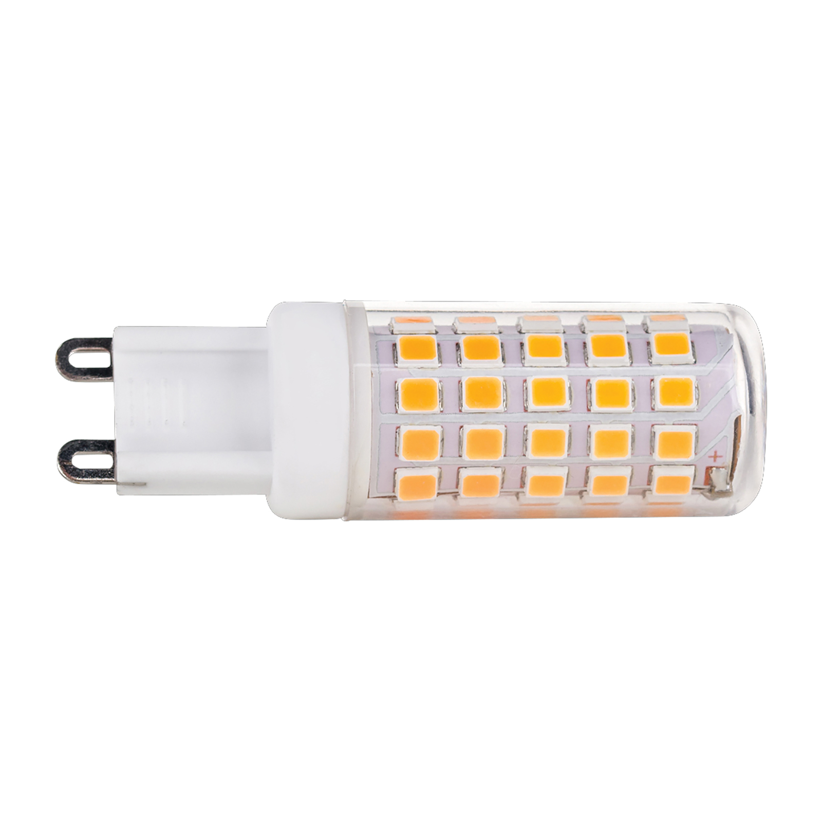 Bi-pin LED bulb G9 4.5 W 2,800 K dimmable
