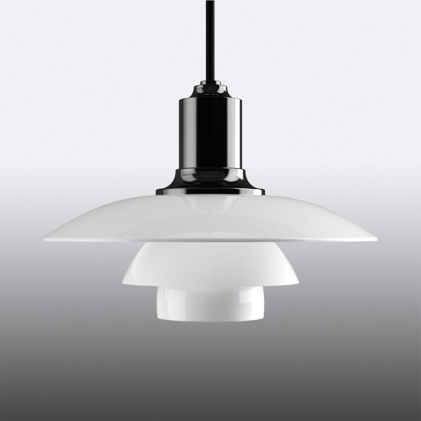 PH 2/1 Pendant Black Metallic - Louis Poulsen