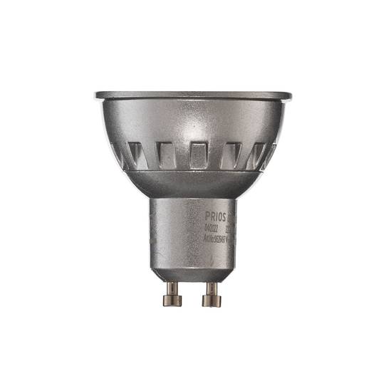 Prios Reflector LED bulb GU10 5 W 3,000 K 90° dim