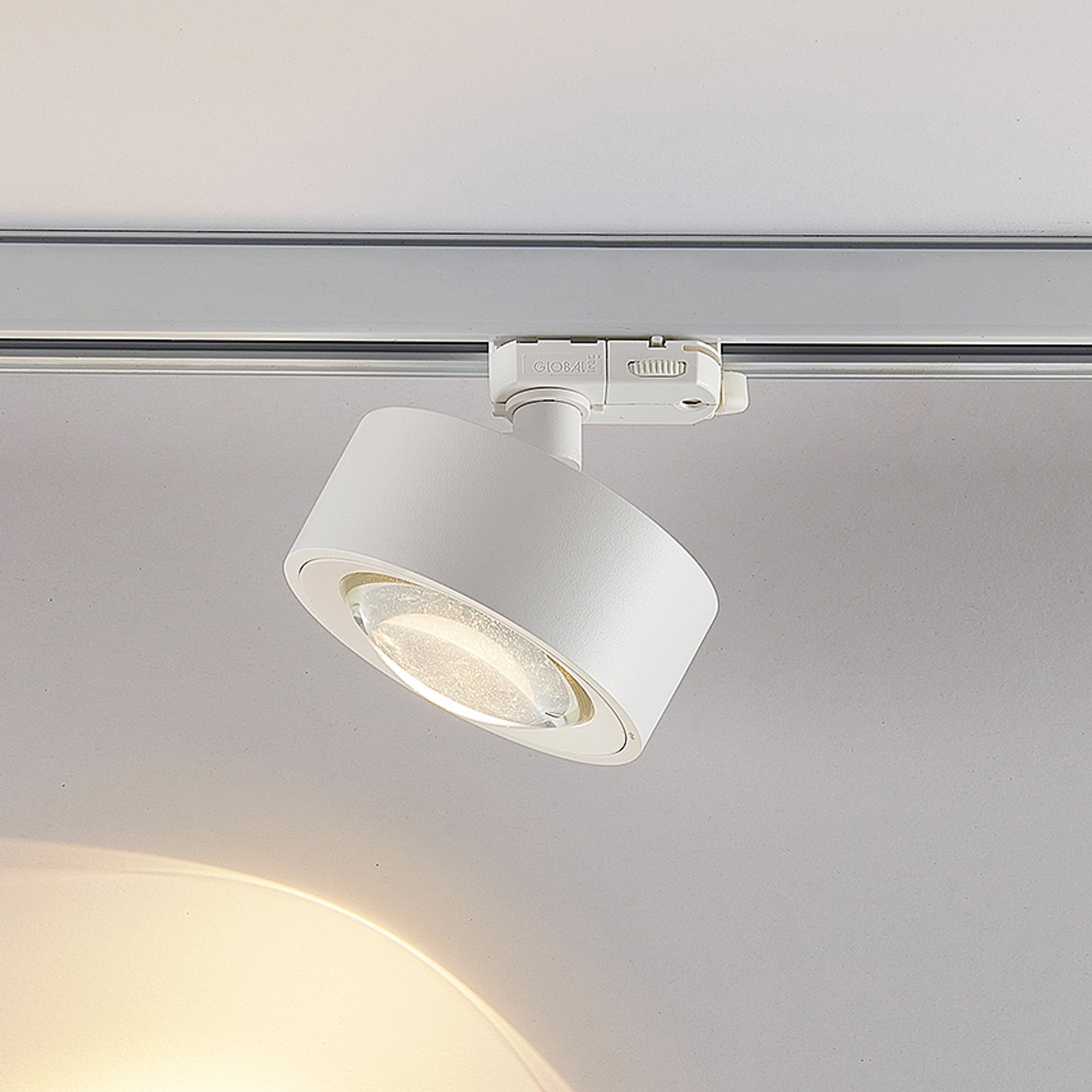 Molto Luce LED 3-фазен прожектор Mag, бял, 830