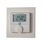 Homematic IP Wandthermostat mit Feuchtesensor weiß